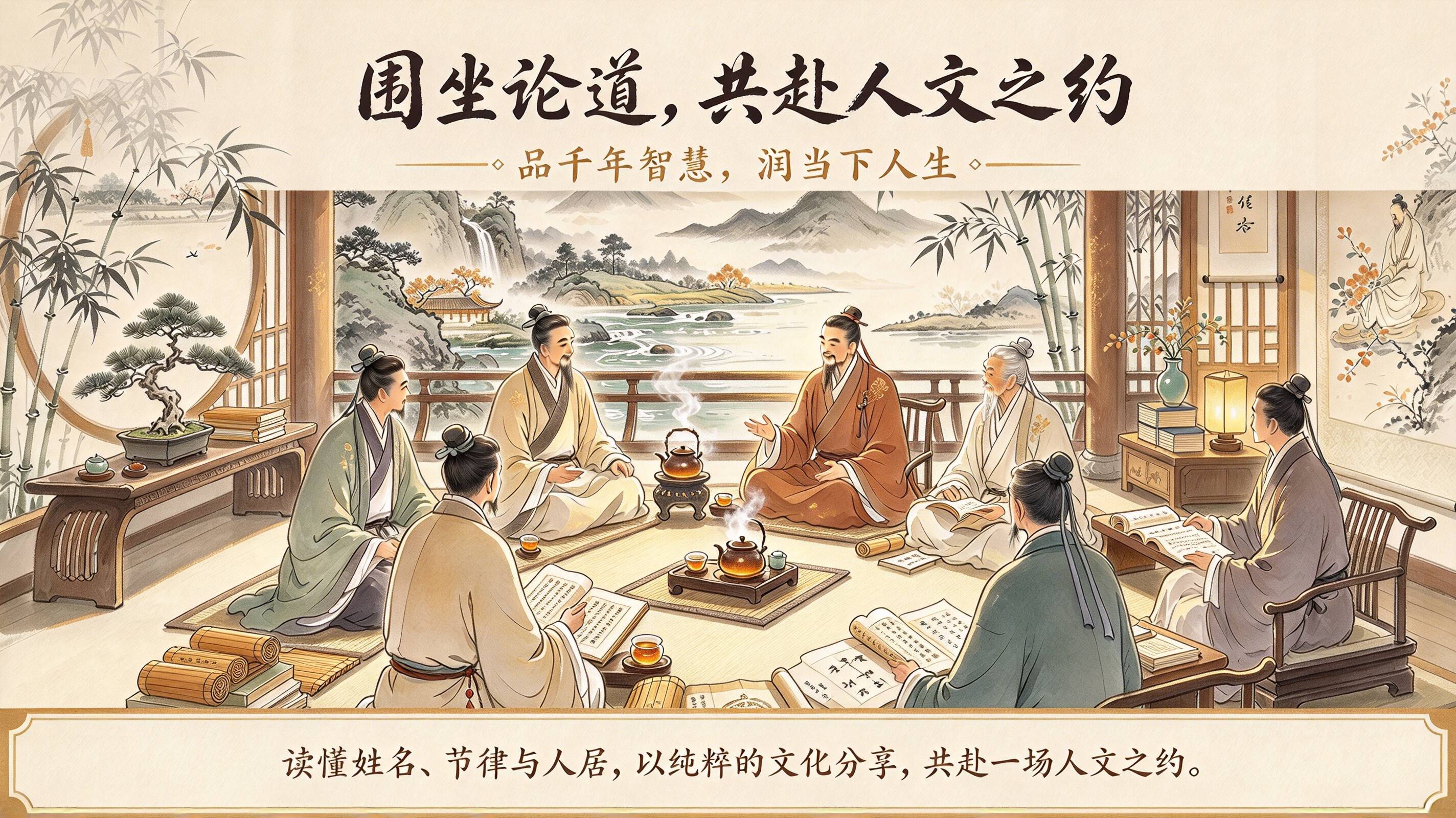 溯源传统人文｜读懂数易规律、姓名期许、与人居美学